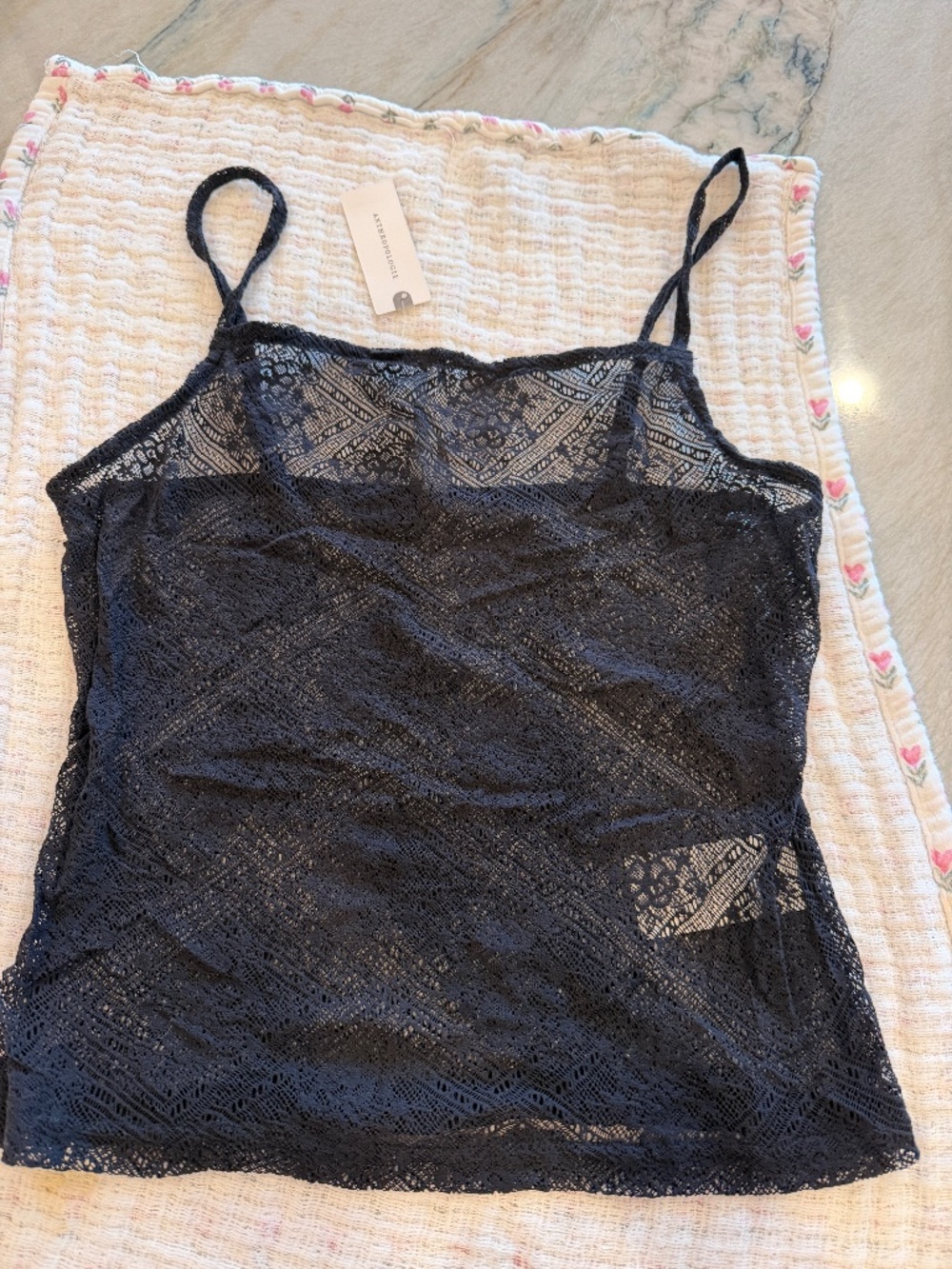 Camisole anthropology black